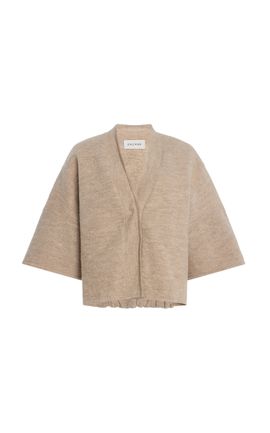 House of Dagmar House of Dagmar Shirt Wool Cardigan Neutral L