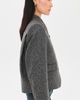 House of Dagmar House of Dagmar Short Curved Jacket Charcoal Grey - 4