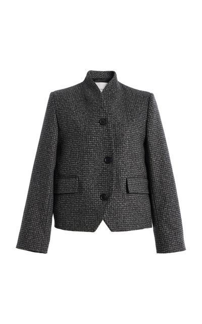 House of Dagmar House of Dagmar Short Curved WoolBlend Jacket