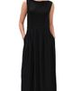 House of Dagmar House of Dagmar Square Neck Dress Black - 1