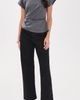 House of Dagmar House of Dagmar Wide Leg Denim Jeans Washed Black - 5