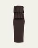 House of Dagmar Sculpted Strapless Midi Dress - 1
