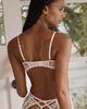 House of Desire Rosalie Underwire Bra and Garter Belt Set - 4