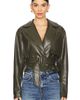 House of Harlow 1960 House of Harlow 1960 Liv Faux Leather Jacket - 1