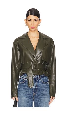 House of Harlow 1960 House of Harlow 1960 Liv Faux Leather Jacket