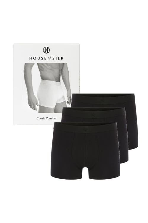House Of Silk House Of Silk 3 Pack Trunks - Ultra Soft Modal