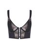 House Of Silk House Of Silk Estelle Lace Satin Bustier - 1