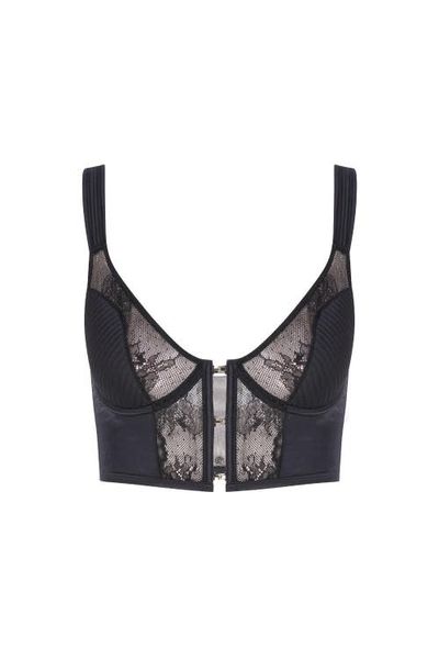 House Of Silk House Of Silk Estelle Lace Satin Bustier