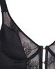 House Of Silk House Of Silk Estelle Lace Satin Bustier - 3