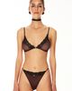 House Of Silk House Of Silk Rouge Amour Tulle Thong - 1