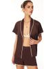 House Of Silk House Of Silk Silk Pajama Top - 1
