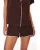House Of Silk House Of Silk Silk Short Pajama Bottom - 1