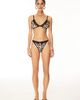 House Of Silk House Of Silk Vilma Leopard Tulle Thong - 2