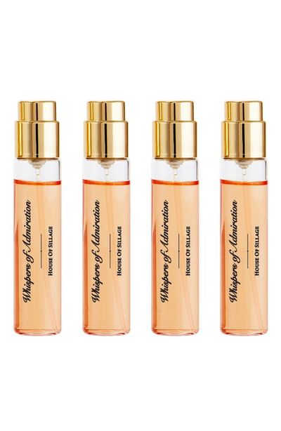 House of Sillage House of Sillage Set of 4 Whispers of Admiration Fragrance Sprays 