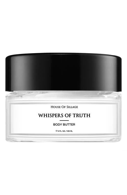 House of Sillage House of Sillage Whispers of Truth Body Butter 