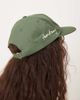 House of Sunny House of Sunny chain stitch cap in emerald green - 3