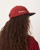 House of Sunny House of Sunny chain stitch cap in ruby red - 3