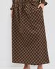 House of Sunny House of Sunny Check Buckle Skirt Multi Check - 2