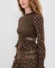 House of Sunny House of Sunny Check Ruched Top Multi Check - 4