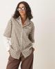 House of Sunny House of Sunny double layered check shirt in multi - 1