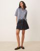 House of Sunny House of Sunny grandad check button through shirt in multi - 2