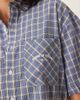 House of Sunny House of Sunny grandad check button through shirt in multi - 3