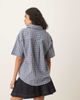 House of Sunny House of Sunny grandad check button through shirt in multi - 4