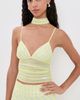 House of Sunny House of Sunny Striped Mesh Cami Top Butter - 2