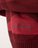 House of Sunny House of Sunny swirl detail sweater in ruby red - 2