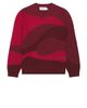 House of Sunny House of Sunny The Red Landscape Oversized V-Neck Sweater - 1