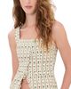 House of Sunny House of Sunny Vintage Rose Top Multi Stripe - 1