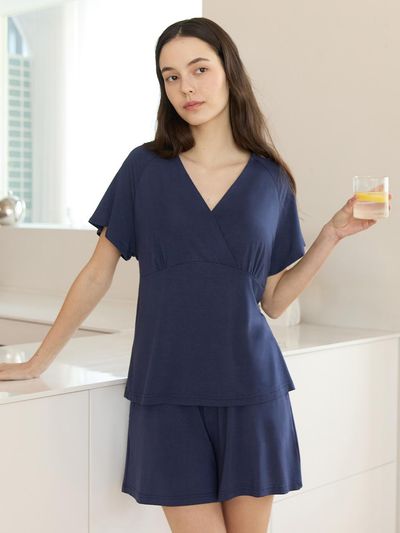 HUBBISH Wrap Flare Set [Deep Blue]