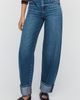 Hudson Aria High Rise Cuffed Barrel Jeans - 2