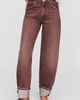 Hudson Aria High Rise Cuffed Tapered Jeans - 3