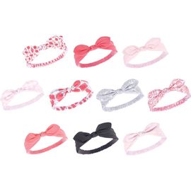 Hudson Baby Hudson Baby 10Pk Knotted Jersey Headbands