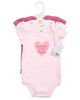 Hudson Baby Hudson Baby 3Pk Cotton Bodysuits - 2