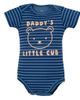 Hudson Baby Hudson Baby 3Pk Pack of Essential Cotton One-Piece Rompers - 3