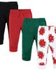 Hudson Baby Hudson Baby 4Pk comfy leggings set - 1