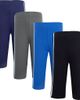 Hudson Baby Hudson Baby 4Pk Cotton Athletic Pants - 1