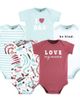 Hudson Baby Hudson Baby 5Pk of Soft Cotton One-Pieces - 1