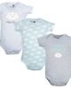 Hudson Baby Hudson Baby All-Season Cotton One-Piece Garment Set of 3 - 1