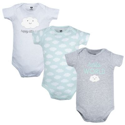 Hudson Baby Hudson Baby All-Season Cotton One-Piece Garment Set of 3