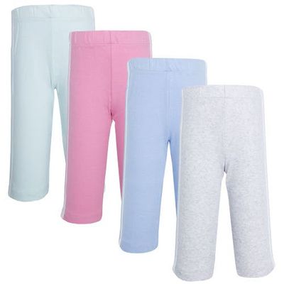 Hudson Baby Hudson Baby Cotton Athletic Pants 4Pk