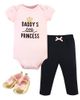 Hudson Baby Hudson Baby Cotton Comfort 3Pk Bodysuit, Pants, and Shoes - 1