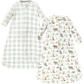 Hudson Baby Hudson Baby Cotton Long-sleeve Wearable Sleeping Bag, Sack, Blanket (baby)