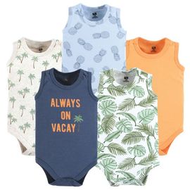 Hudson Baby Hudson Baby Cotton Tank-Style Bodysuits