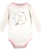 Hudson Baby Hudson Baby Essential All-Cotton Long-Sleeve Bodysuit Triple Pack - 3