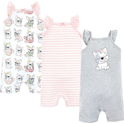 Hudson Baby Hudson Baby Essential Cotton Rompers