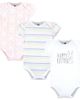 Hudson Baby Hudson Baby Essential Three-Piece Set of Cotton Bodysuits - 1
