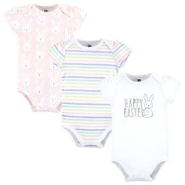 Hudson Baby Hudson Baby Essential Three-Piece Set of Cotton Bodysuits